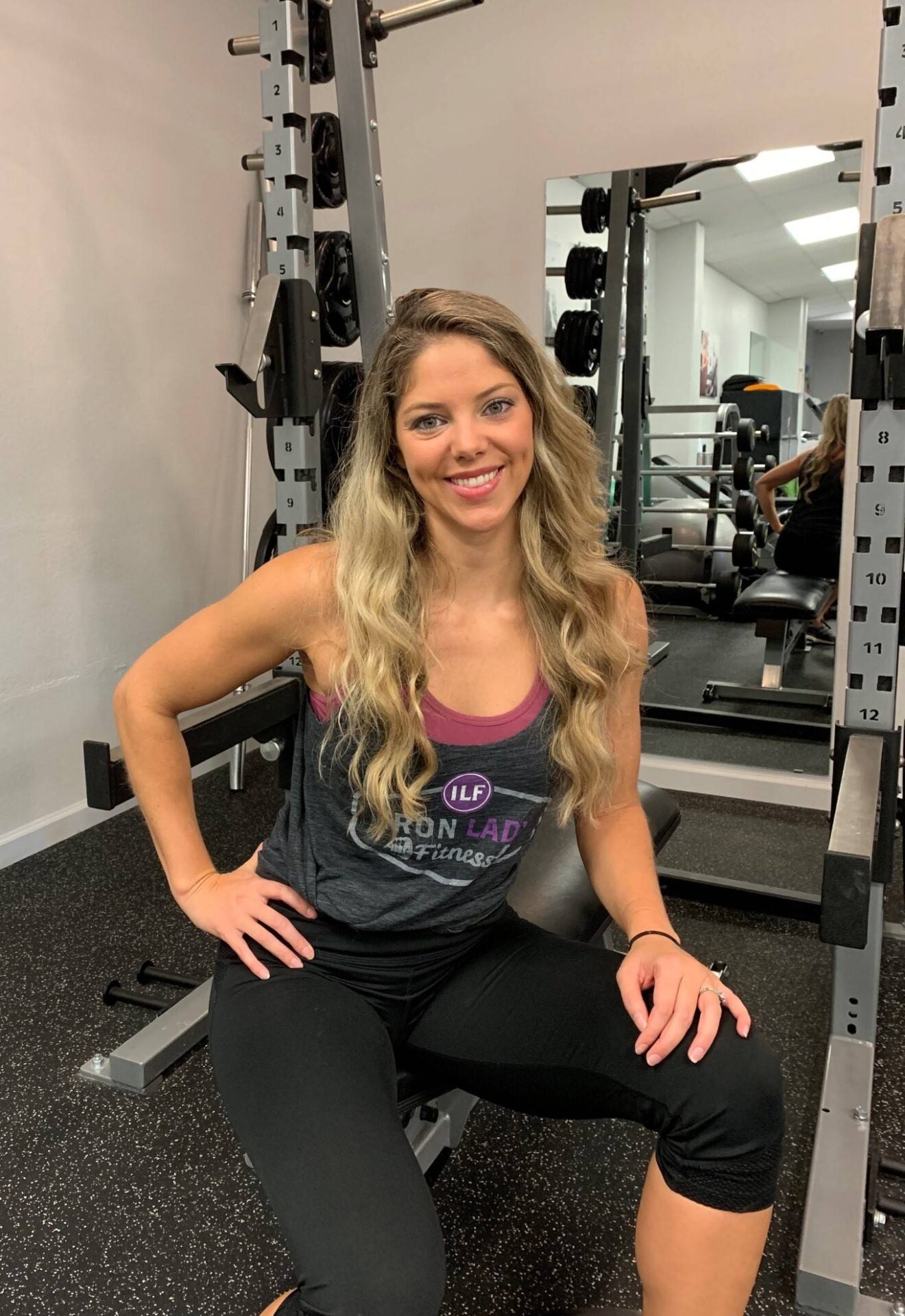 Shannon Rowland, a trainer at Iron Lady Fitness